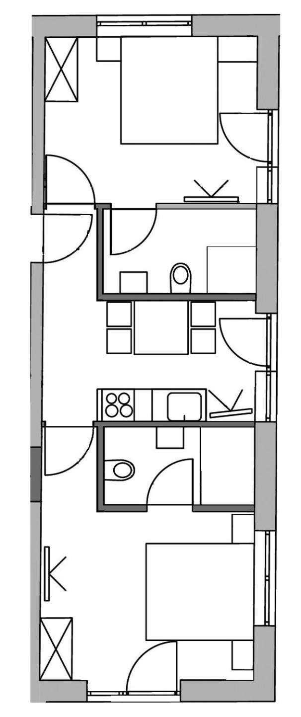 Appartement Alpen Apart Andi à Zaunhof Chambre photo